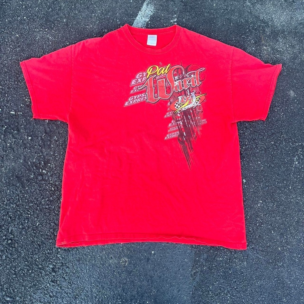 Y2K graphic NASCAR aop shirt size XL